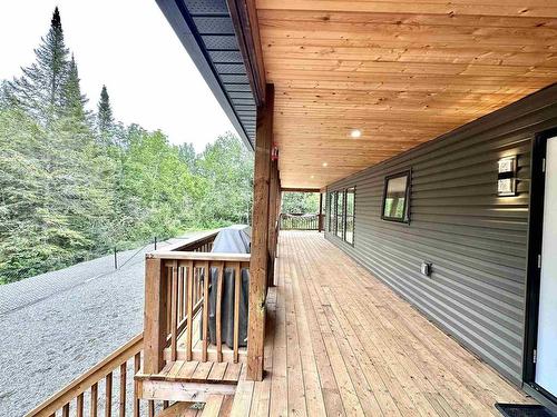 680 Maki Road, Murillo, ON - Outdoor With Deck Patio Veranda With Exterior