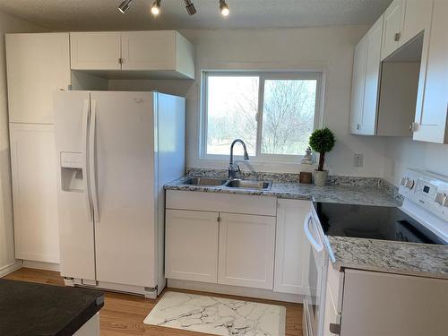 1172 Redford Road, Emo, ON - Indoor Photo Showing Kitchen With Double Sink