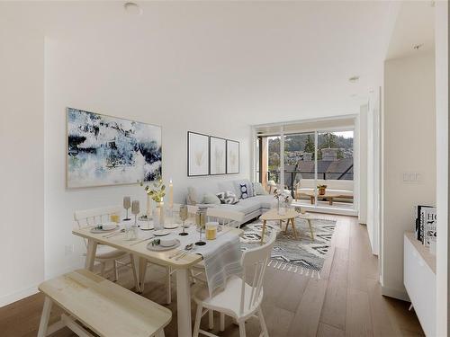 1113-2000 Hannington Rd, Langford, BC - Indoor Photo Showing Dining Room