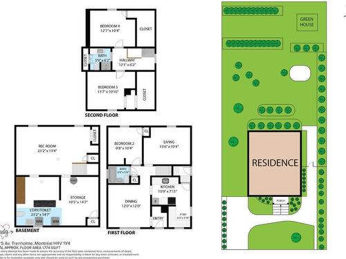 Plan (croquis) - 5225 Av. Trenholme, Montréal (Côte-Des-Neiges/Notre-Dame-De-Grâce), QC - Other