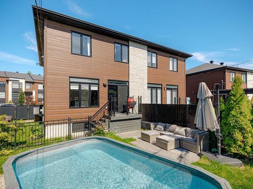 Cour - 570 Rue Populaire, Terrebonne (Lachenaie), QC - Outdoor With In Ground Pool With Exterior