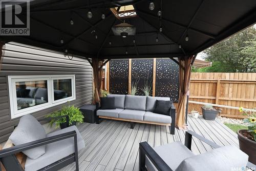 127 Rodenbush Drive, Regina, SK - Outdoor With Deck Patio Veranda With Exterior