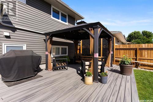 127 Rodenbush Drive, Regina, SK - Outdoor With Deck Patio Veranda With Exterior