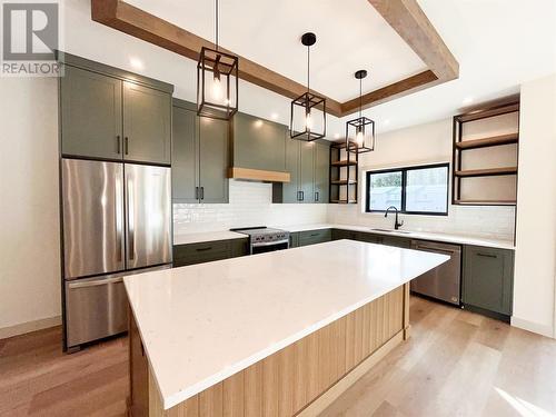 144 Clearview Crescent Unit# Sl2, Penticton, BC - Indoor Photo Showing Kitchen With Upgraded Kitchen