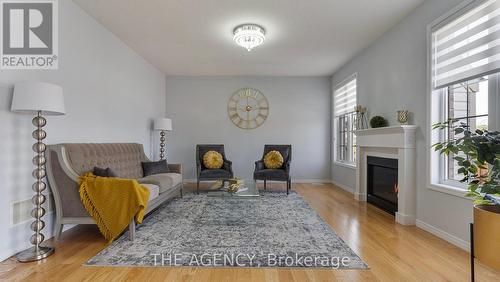 2 Turnbull Drive, Brantford, ON - Indoor Photo Showing Living Room With Fireplace