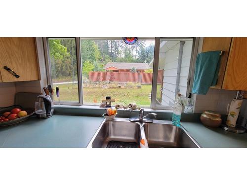 409 9Th Avenue, New Denver, BC - Indoor Photo Showing Kitchen With Double Sink