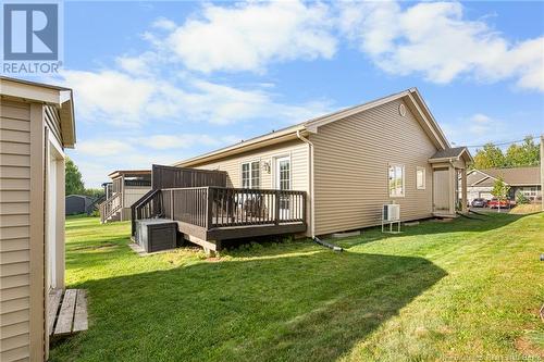 197 Erinvale Drive, Moncton, NB - Outdoor With Deck Patio Veranda With Exterior