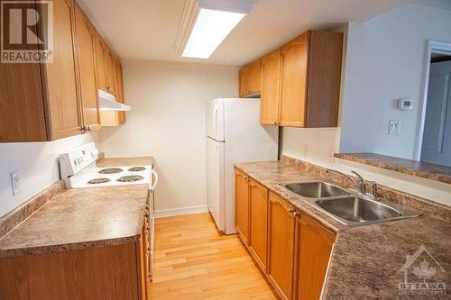 310 Central Park Drive Unit#3A, Ottawa, ON - Indoor Photo Showing Kitchen With Double Sink