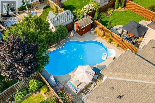 19 Mcnally Street, Halton Hills, ON - Outdoor With In Ground Pool