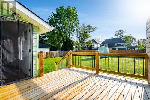 185 Baird Avenue, Wheatley, ON - Outdoor With Deck Patio Veranda With Exterior