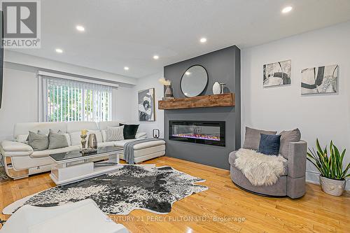 67 Cheeseman Drive, Markham (Milliken Mills West), ON - Indoor Photo Showing Living Room With Fireplace