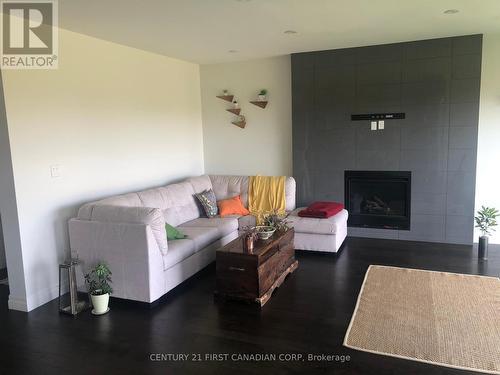 1401 Dyer Crescent, London, ON - Indoor Photo Showing Living Room With Fireplace