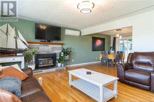 846 Mccavour Drive, Saint John, NB - Indoor Photo Showing Living Room With Fireplace