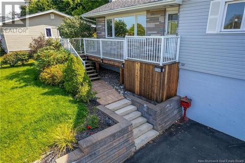 846 Mccavour Drive, Saint John, NB - Outdoor With Deck Patio Veranda With Exterior