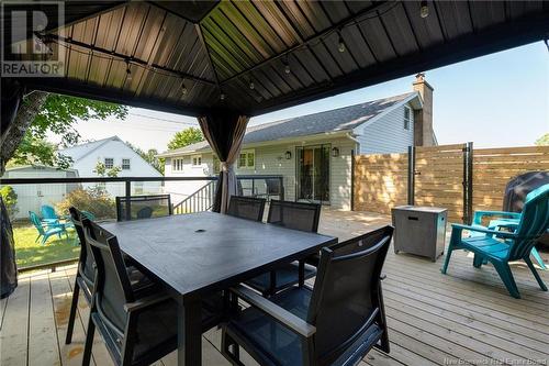 846 Mccavour Drive, Saint John, NB - Outdoor With Deck Patio Veranda With Exterior