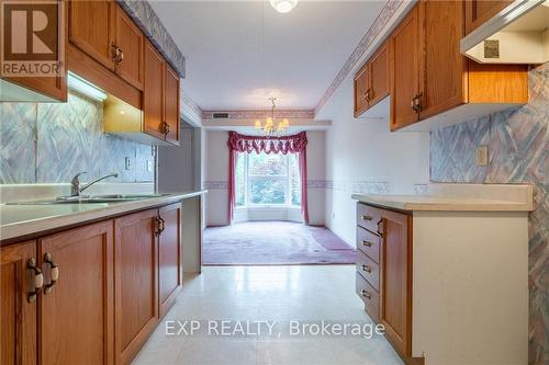 212 - 416 Limeridge Road E, Hamilton, ON - Indoor Photo Showing Kitchen With Double Sink