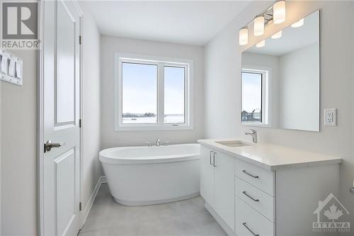 This home has not been built yet. Images provided are to showcase builder finishes. - 1940 Hawker Private, Ottawa, ON - Indoor Photo Showing Bathroom