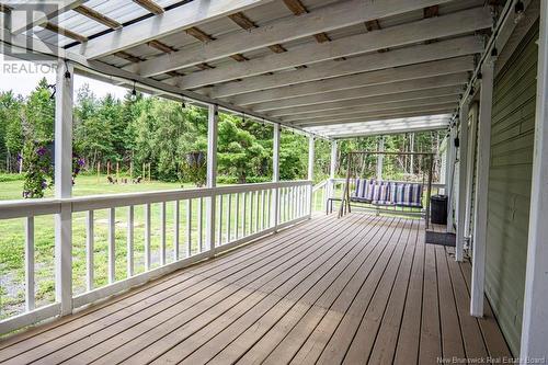 5850 Pokiok Settlement Road, Prince William, NB - Outdoor With Deck Patio Veranda With Exterior