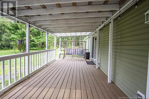 5850 Pokiok Settlement Road, Prince William, NB - Outdoor With Deck Patio Veranda With Exterior