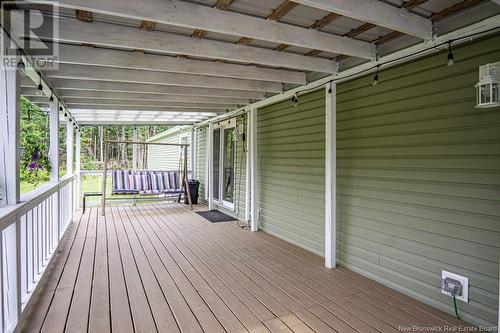 5850 Pokiok Settlement Road, Prince William, NB - Outdoor With Deck Patio Veranda With Exterior