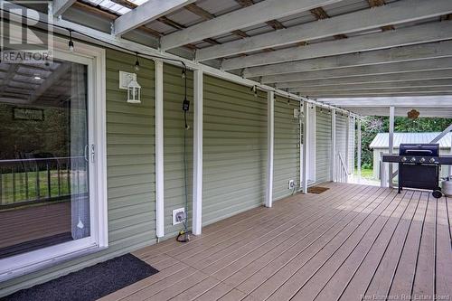 5850 Pokiok Settlement Road, Prince William, NB - Outdoor With Deck Patio Veranda With Exterior