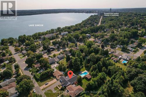 64 Puget Street, Barrie, ON - Outdoor With Body Of Water With View