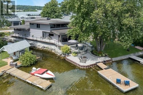 183 Cedar Island Road, Orillia, ON - Outdoor With Body Of Water