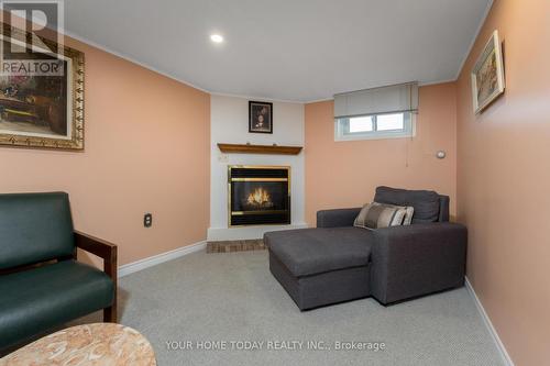 22 Norton Crescent, Halton Hills (Georgetown), ON - Indoor Photo Showing Other Room With Fireplace