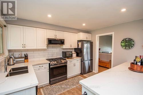 45 Beechwood Drive, Peterborough (Monaghan), ON - Indoor Photo Showing Kitchen With Double Sink