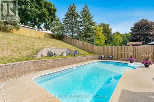 110 Chieftain Crescent, Barrie (Allandale Heights), ON - Outdoor With In Ground Pool With Backyard