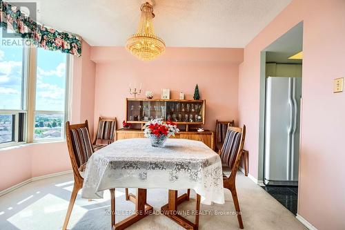 803 - 20 Cherrytree Drive, Brampton (Fletcher'S Creek South), ON - Indoor Photo Showing Dining Room