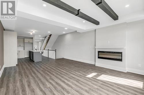 19 Lambton Avenue, Toronto, ON - Indoor Photo Showing Other Room With Fireplace