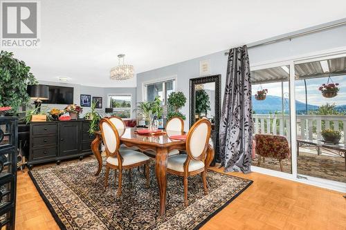 2920 Allenby Way, Vernon, BC - Indoor Photo Showing Dining Room