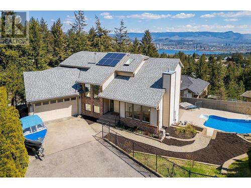 1837 Olympus Way, West Kelowna, BC - Outdoor With In Ground Pool With Deck Patio Veranda