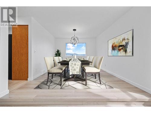 1837 Olympus Way, West Kelowna, BC - Indoor Photo Showing Dining Room