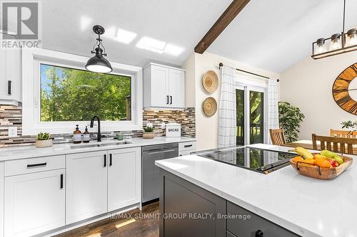 1 Armstrong Crescent, Grey Highlands (Markdale), ON - Indoor Photo Showing Kitchen With Double Sink