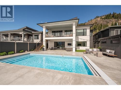 2489 Tallus Heights Drive, West Kelowna, BC - Outdoor With In Ground Pool With Deck Patio Veranda