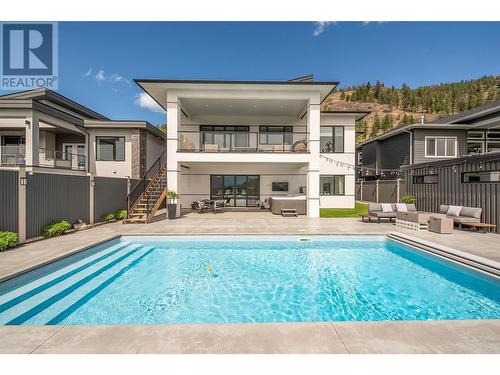 2489 Tallus Heights Drive, West Kelowna, BC - Outdoor With In Ground Pool