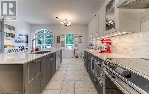 89 Hearthwood Crescent, Kitchener, ON - Indoor Photo Showing Kitchen With Double Sink