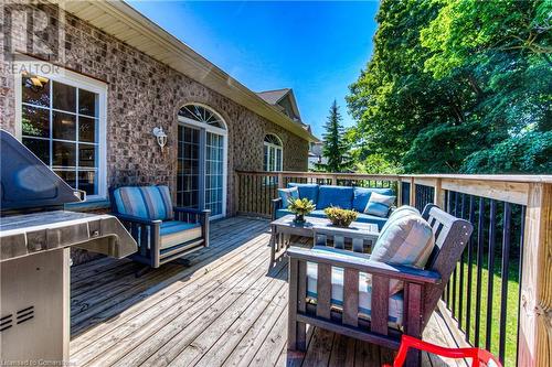 Deck off kitchen - 89 Hearthwood Crescent, Kitchener, ON - Outdoor With Deck Patio Veranda With Exterior