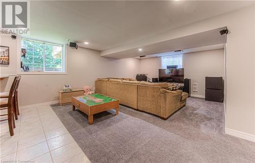 Entertainment Area in Recreation Room - 89 Hearthwood Crescent, Kitchener, ON - Indoor