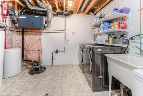 Utility/Laundry - 89 Hearthwood Crescent, Kitchener, ON - Indoor Photo Showing Laundry Room