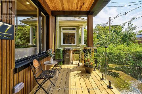 877 Logan Avenue, Toronto (North Riverdale), ON - Outdoor With Deck Patio Veranda With Exterior