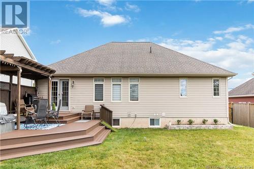 18 Heathwood Street, Moncton, NB - Outdoor With Deck Patio Veranda With Exterior