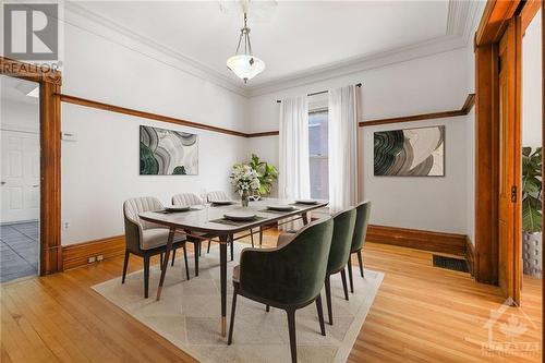 27 & 29 Third Avenue, Ottawa, ON - Indoor Photo Showing Dining Room