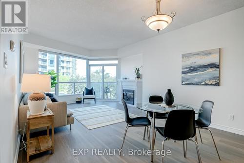 405 - 37 Ellen Street, Barrie (Lakeshore), ON - Indoor With Fireplace