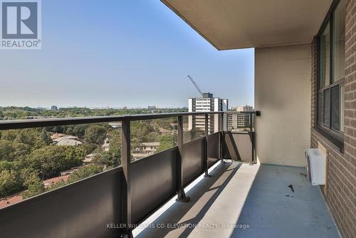 1203 - 511 The West Mall, Toronto (Etobicoke West Mall), ON - Outdoor With Balcony With View With Exterior