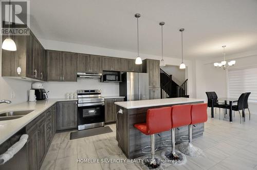 166 Savannah Ridge Drive, Brant (Paris), ON - Indoor Photo Showing Kitchen With Double Sink With Upgraded Kitchen