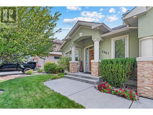 2061 Spyglass Way, Kelowna, BC - Outdoor With Facade