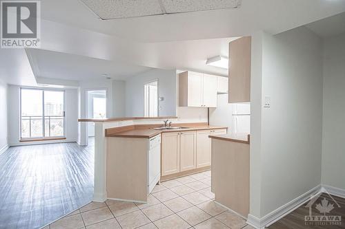 310 Central Park Drive Unit#7D, Ottawa, ON - Indoor Photo Showing Kitchen With Double Sink